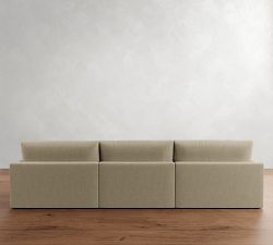 Westwood Slim Arm Modular Chaise Sectional (137")