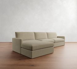 Westwood Slim Arm Modular Chaise Sectional (137")