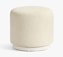 Delray Upholstered Swivel Outdoor Stool
