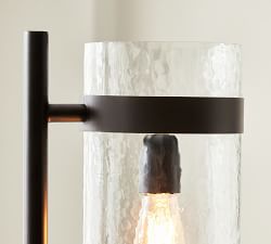 Laurel Glass Floor Lamp (62")