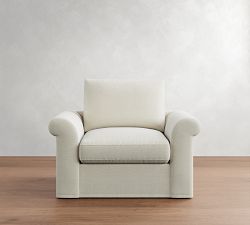 Westwood Roll Arm Slipcovered Chair