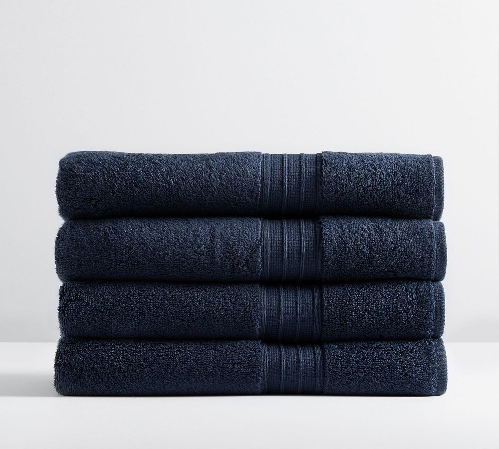 Hydrocotton Towel Bundles - Navy, Set of 4