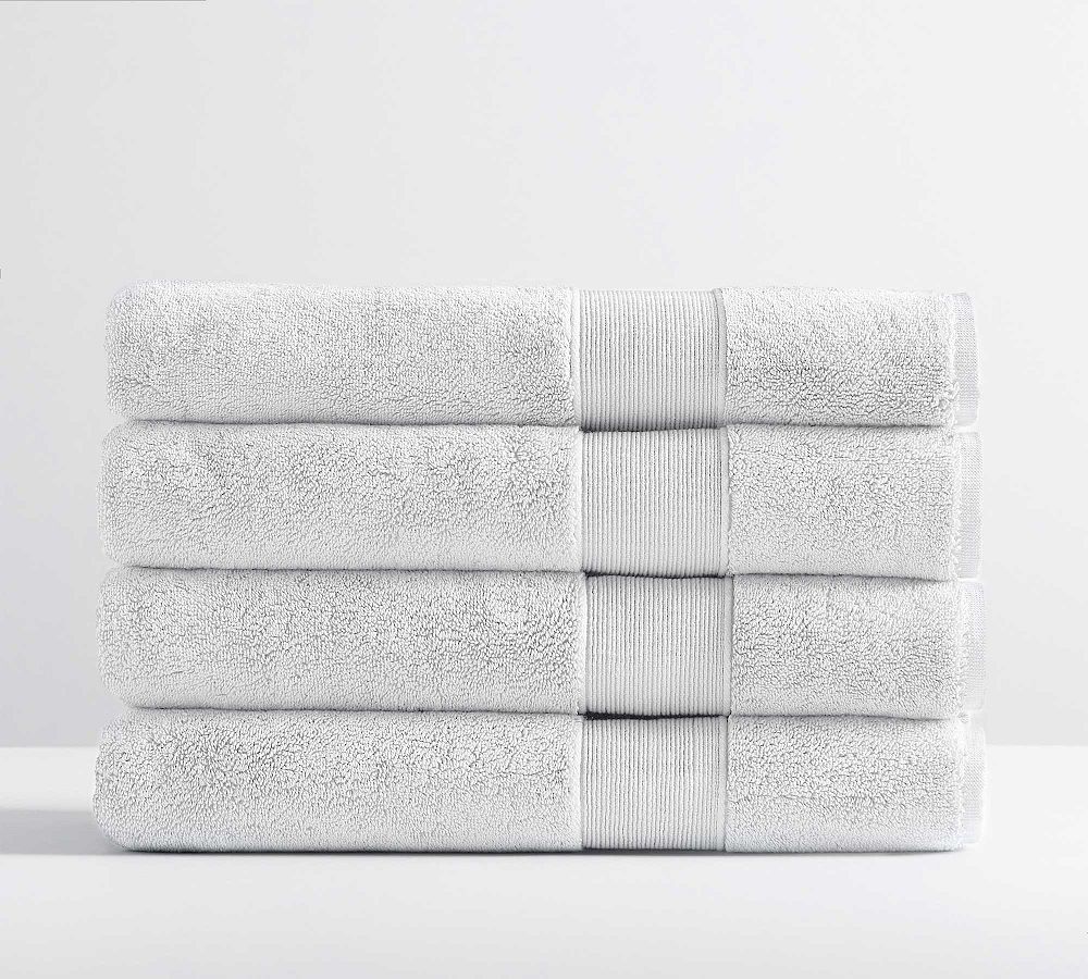 Classic Organic Towel Bundles - White, Set of 4