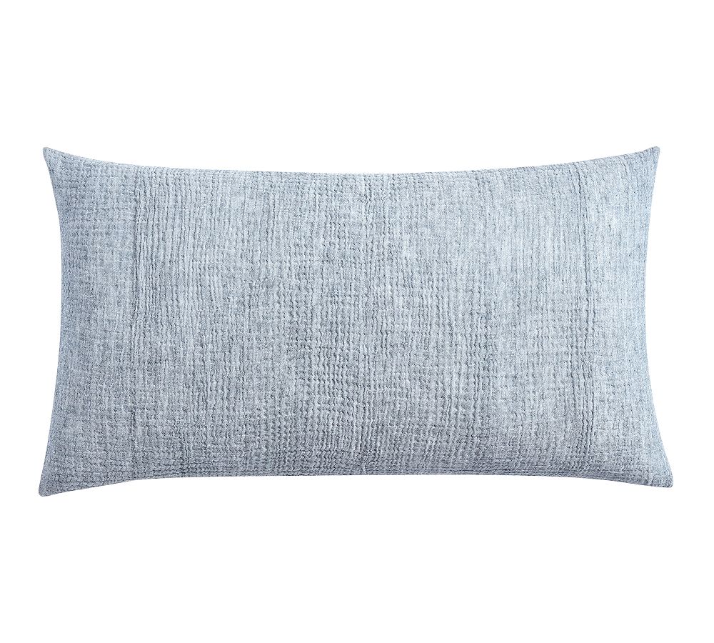 Cloud Sham - Steel Blue, King
