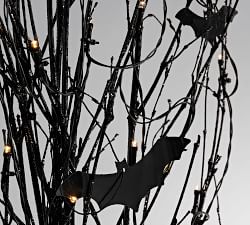 Lit German Glitter Tree