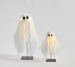 Lit Mini Ghosts - Set of 2