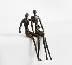 Sitting Couple Decorative Object
