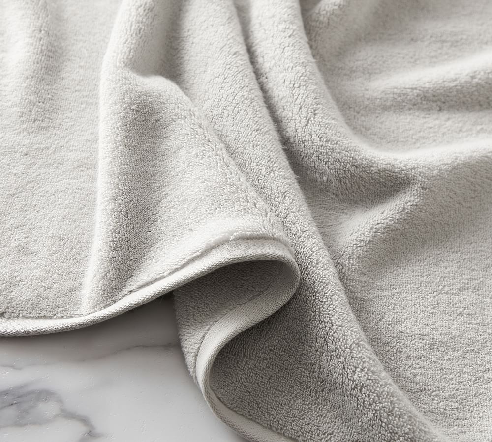 Dream Bath Towel (Pottery Barn, light gray)