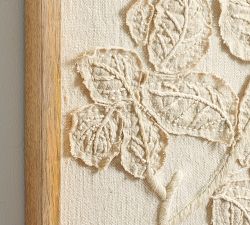 Ivory Floral Wall Art