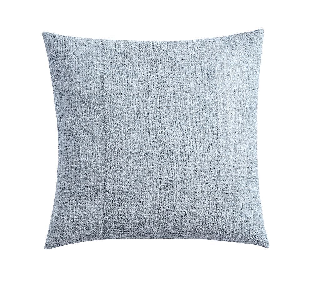 Cloud Sham - Steel Blue - Euro