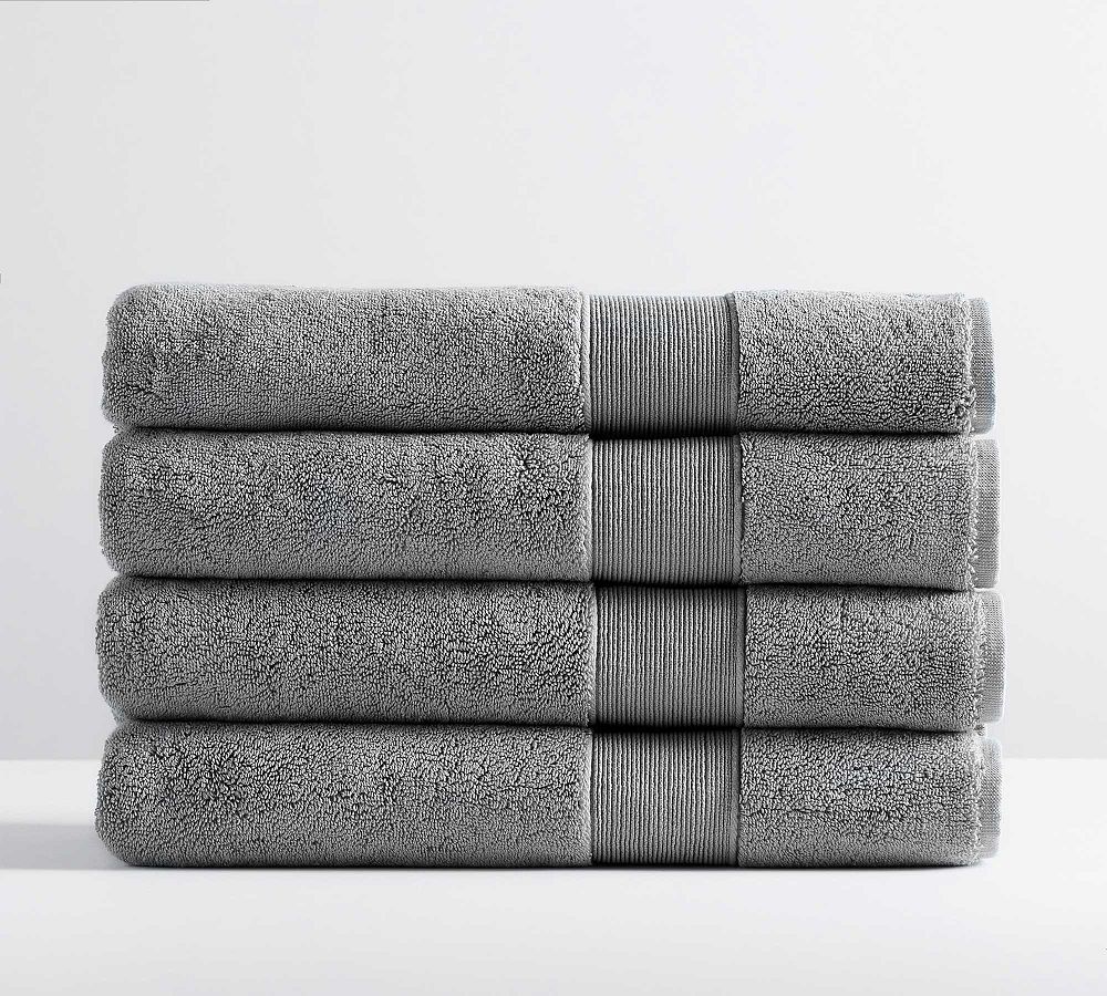 Classic Organic Towel Bundles - Flagstone, Set of 4
