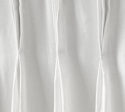 Belgian Flax Linen Triple Pinch Pleat Blackout Curtain 