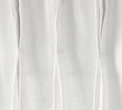 Belgian Flax Linen Triple Pinch Pleat Curtain