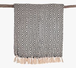 Banhi Handwoven Tassel Fringe Throw