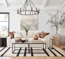 Textured Alpine Haze Canvas Print