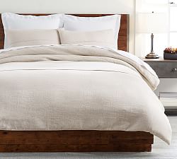Beumont Belgian Linen Sateen Duvet Cover