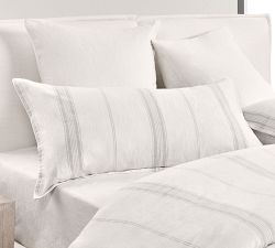 Caprina Linen Cashmere Striped Sham