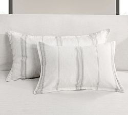 Caprina Linen Cashmere Striped Sham