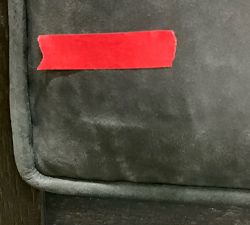 Open Box: Aldric Leather Dining Chair, Black Stain Legs - Black Leather