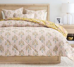 Soleil Reversible Percale Comforter Sham