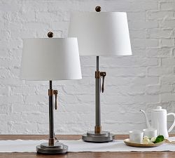 Sutter Adjustable Metal Table Lamp (29"-33")