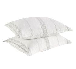 Caprina Linen Cashmere Striped Sham