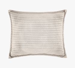 Open Box: Roche Cotton Sham, Standard - Sand