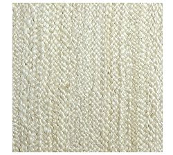 Open Box: Custom Braided Jute Rug, 5' x 2' - Bleached