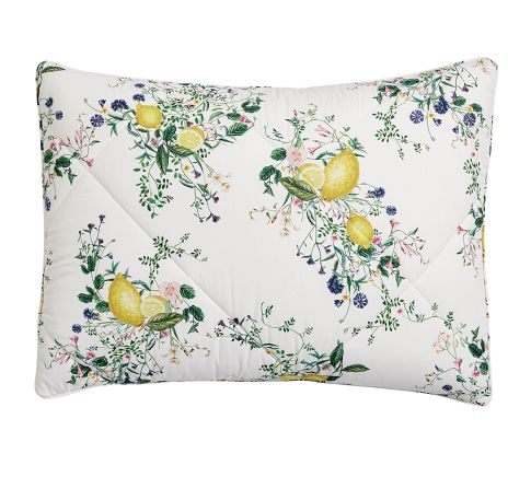 Monique Lhuillier Positano Percale Comforter Sham