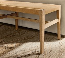 Tatum Leather Bench (60")