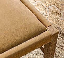 Tatum Leather Bench (60")