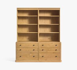 Hartford Storage Shelf with File Cabinet (72")