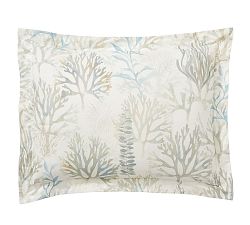 Open Box: Coral Percale Sham, Standard, Set of 2 - Neutral