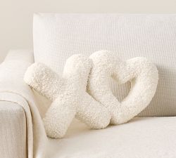 XO Heart Shaped Pillow