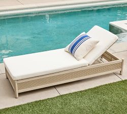 Marina Cane Outdoor Single Chaise