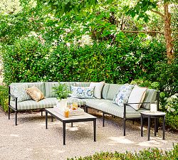 Ellis Metal 3-Piece Outdoor Sectional (101")