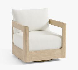 Pottery Barn Aptos Swivel Lounge Chair