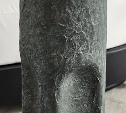 Lagos Round Concrete Outdoor Drink Table (8")