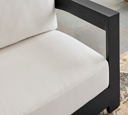 Malibu Metal Curved Outdoor Sofa (89")