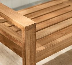 Malibu Teak Outdoor Porch Bench (54")