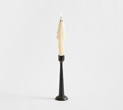 Open Box: Flameless Ghost Taper Candle - White