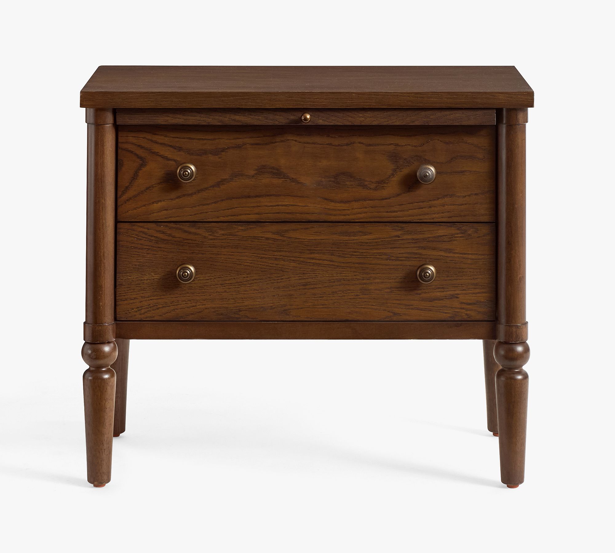 Chris Loves Julia Modern Traditional Nightstand (28") - Light Roast