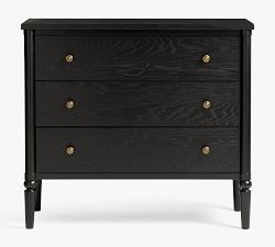 Chris Loves Julia Modern Traditional 3-Drawer Dresser (40")