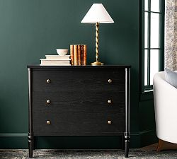 Chris Loves Julia Modern Traditional 3-Drawer Dresser (40")