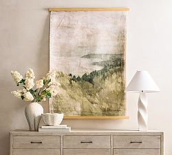 Misty Glaze Tapestry Wall Art by Lauren Herrera