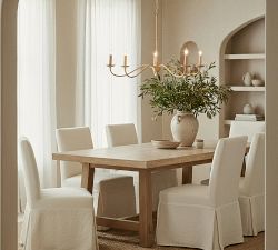 Samson Rattan Chandelier (34")