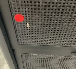 Open Box: Dolores 9-Drawer Dresser (86") - Black