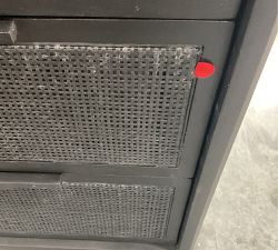 Open Box: Dolores 9-Drawer Dresser (86") - Black