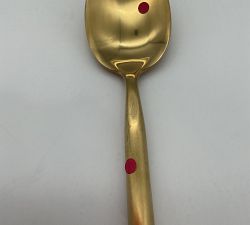 Open Box: Fortessa Capri Flatware, Set of 20 - Brushed Gold