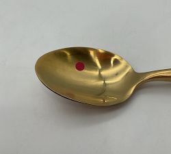 Open Box: Fortessa Capri Flatware, Set of 20 - Brushed Gold